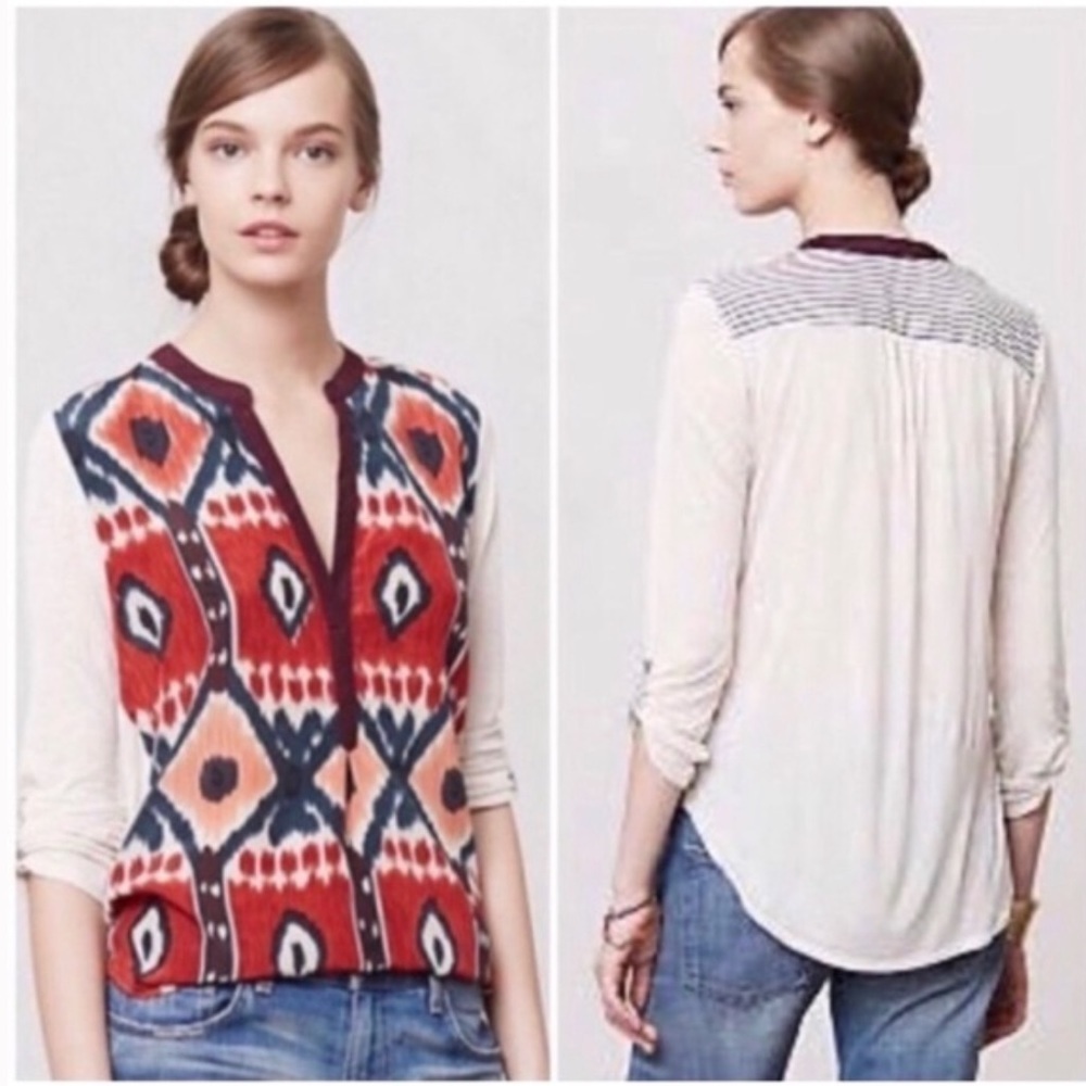 Anthropologie Tiny Sima top